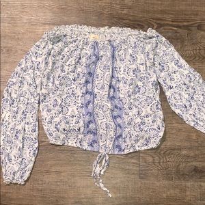 Hollister off the shoulder blouse